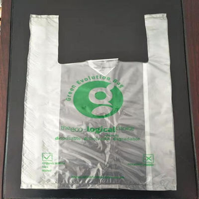 주문 제작된 무료샘플 환경 친화적 PVA 쇼핑 가방 수용성 티셔츠 가방