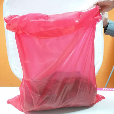 65℃ PVA 수용성 백 병원 의료용 세탁물 및 생물학적 위험 봉투 감염 관리용
